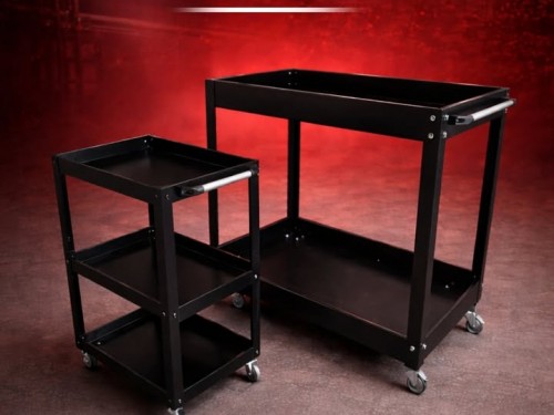 Siyah Parça Taşıma Arabası