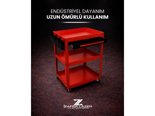 Çekmeceli Parça Taşıma Arabası