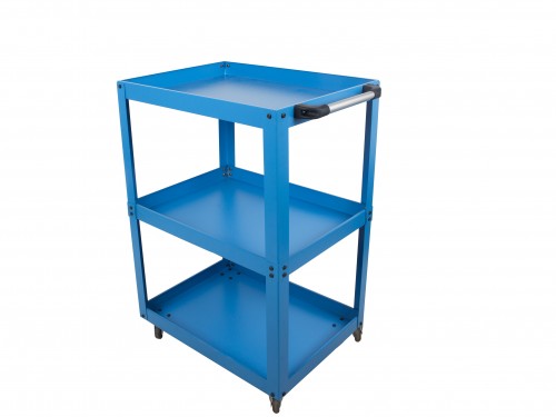 Mavi Parça Taşıma Arabası