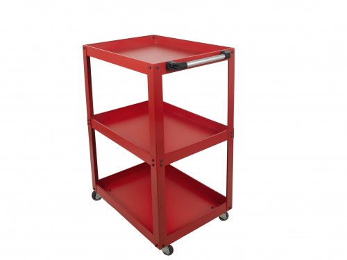 Kırmızı Parça Taşıma Arabası