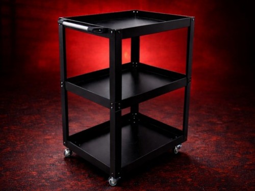 Siyah Parça Taşıma Arabası